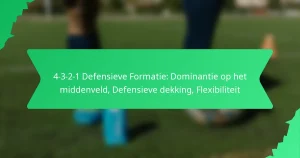 4-3-2-1 Defensieve Formatie: Dominantie op het middenveld, Defensieve dekking, Flexibiliteit